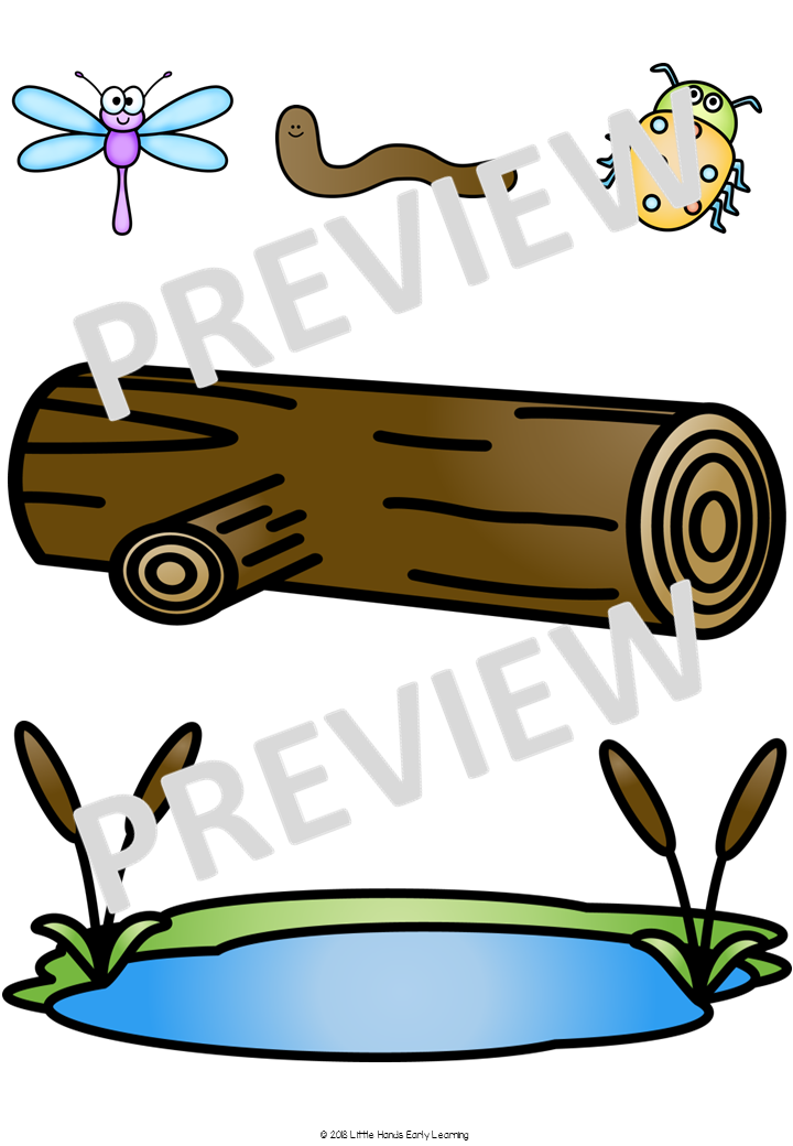 Five Green Speckled Frogs Song: Number Rhyme & Stick Puppets (Digital Download-PDF)