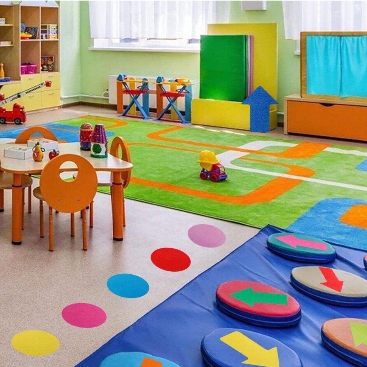Classroom Carpet Spot Markers - 30pcs