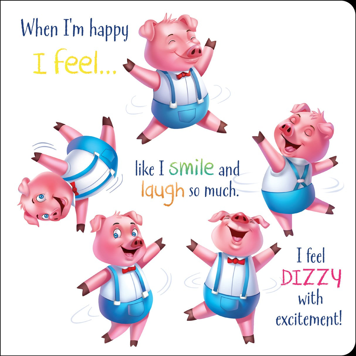 I Feel Happy Book - Hardcover