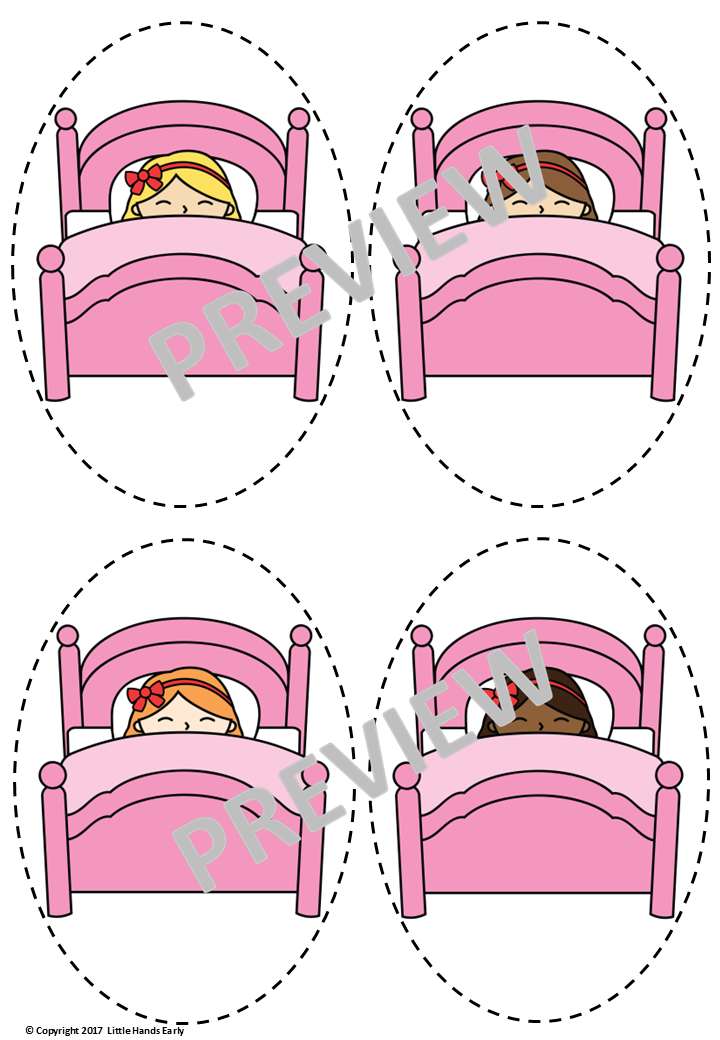 Goldilocks and the Three Bears Stick Puppets (Digital Download-PDF)
